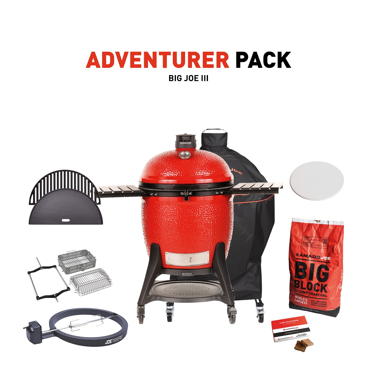 Kamado Joe Big Joe 3 Adventurer Pack