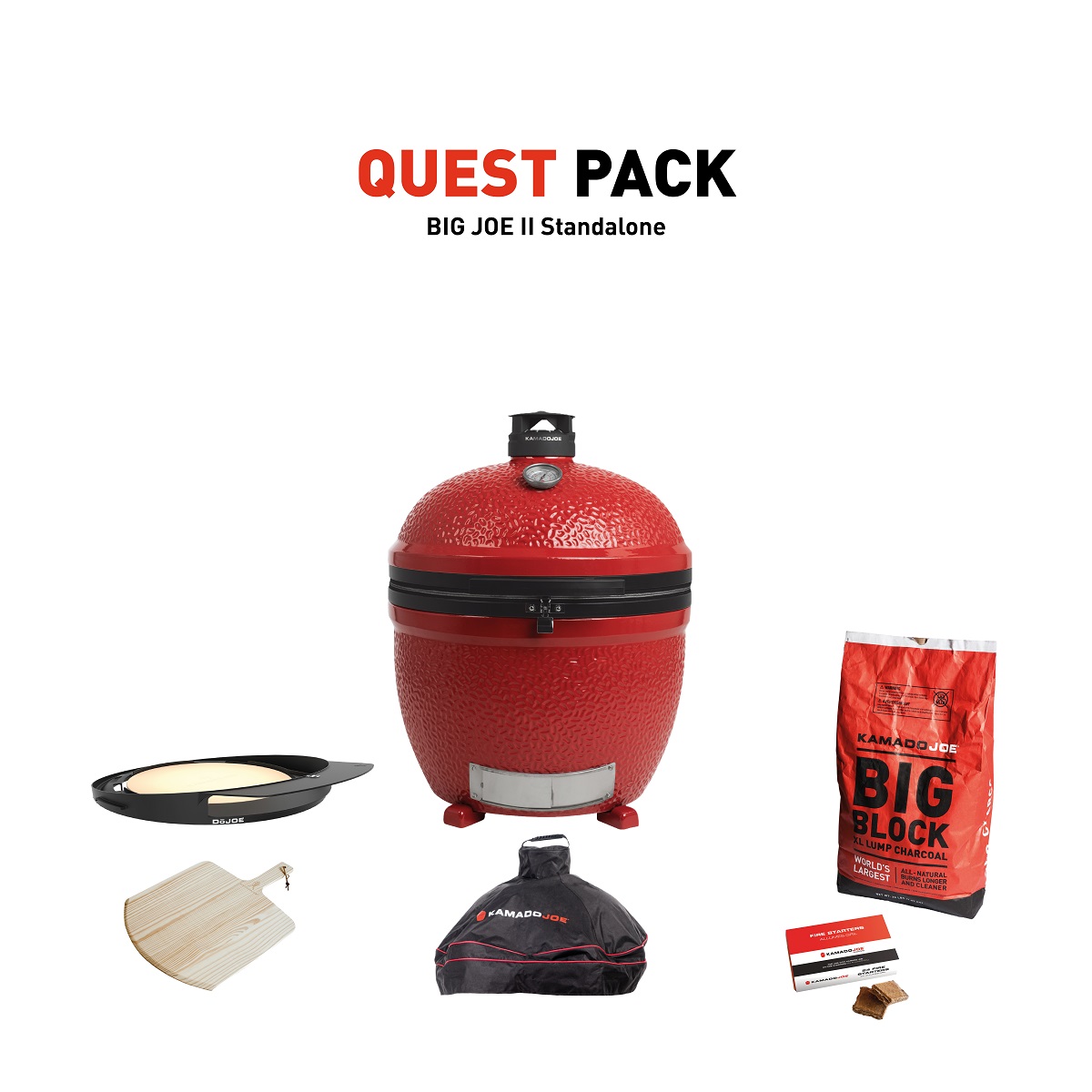 Kamado Joe Big Joe 2 Stand-Alone Quest Pack