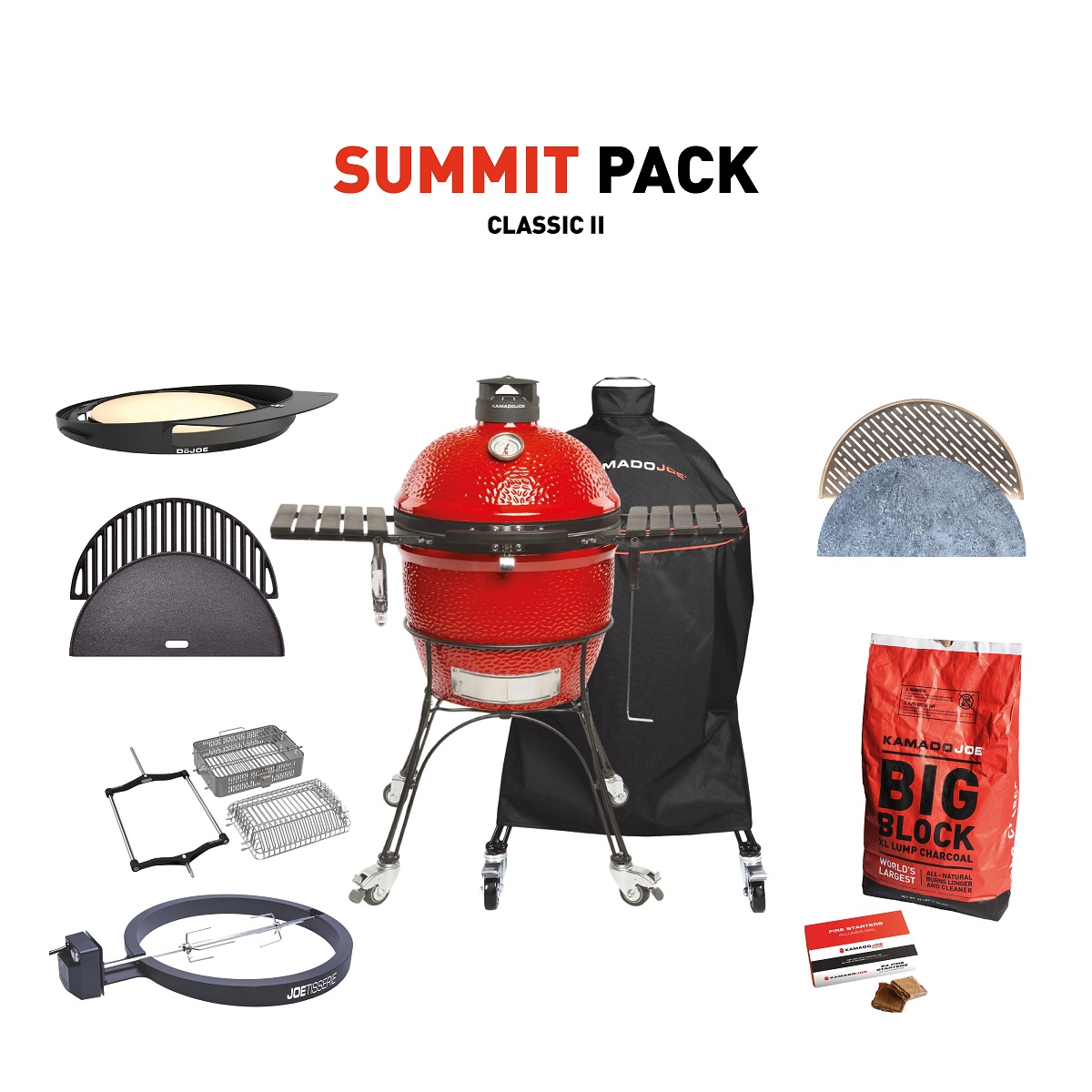 Kamado Joe Classic 2 Summit Pack