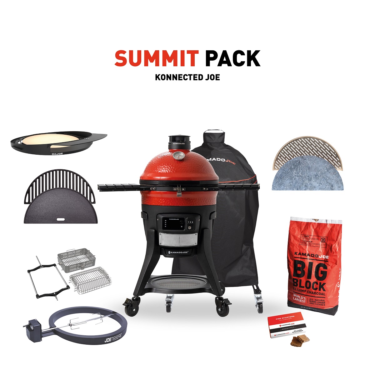 Kamado Joe Konnected Joe Summit Pack