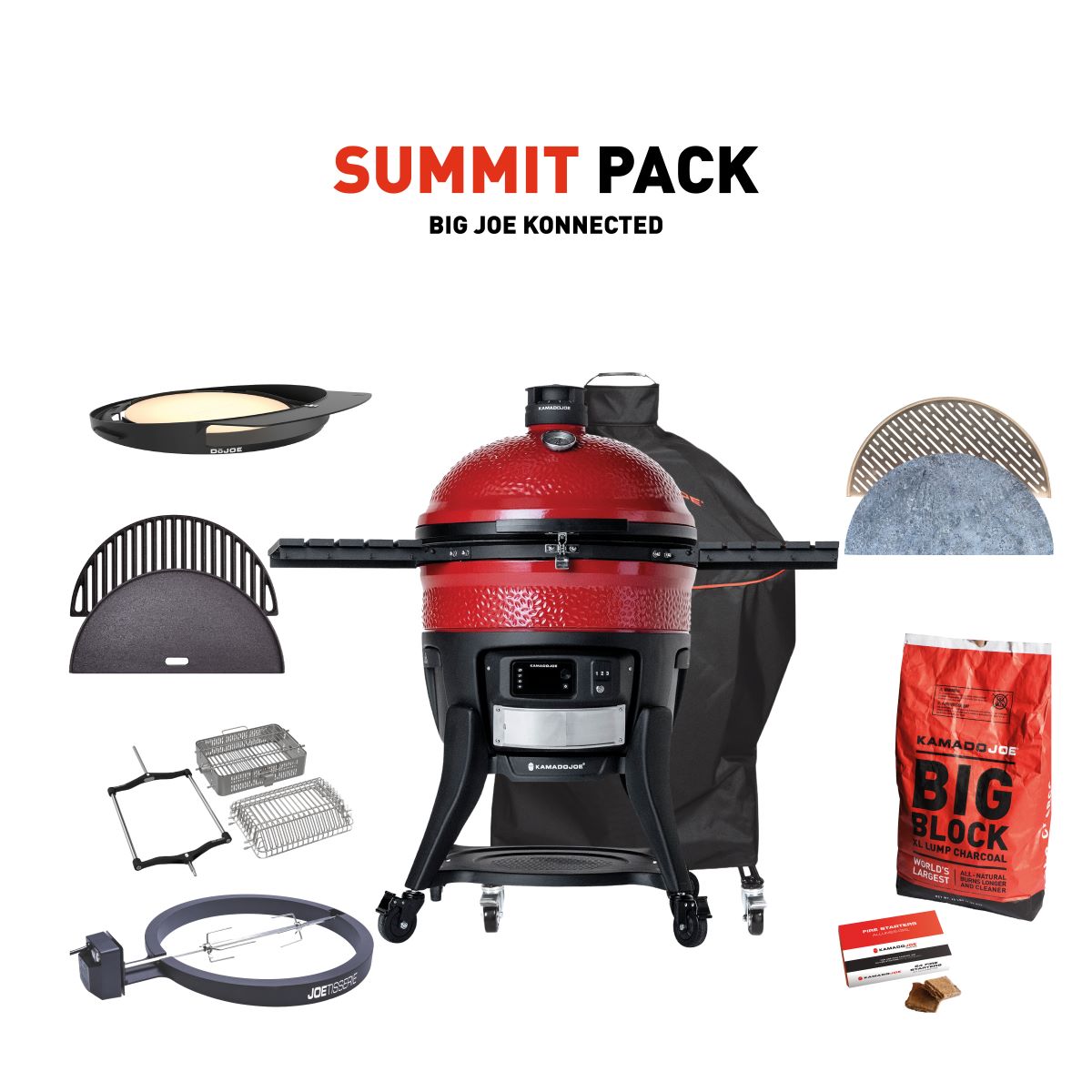 Kamado Joe Konnected Big Joe Summit Pack