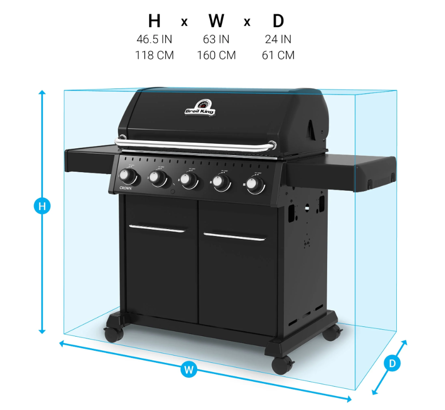 Broil King Crown 590 Shadow - Gas BBQ 6 Broil King Crown 590 Shadow - Gas BBQ (1) £874.96