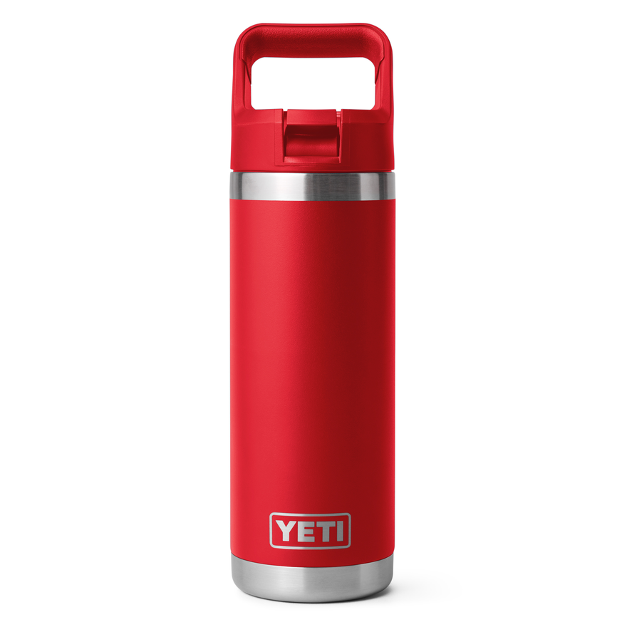 Yeti Rambler 18oz Colour Straw Bottle – Rescue Red 1 Yeti Rambler 18oz Straw Cap Bottle