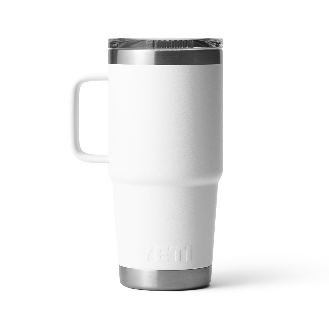 Yeti Rambler 20oz Travel Mug - White 2 Yeti Rambler 20oz Travel Mug