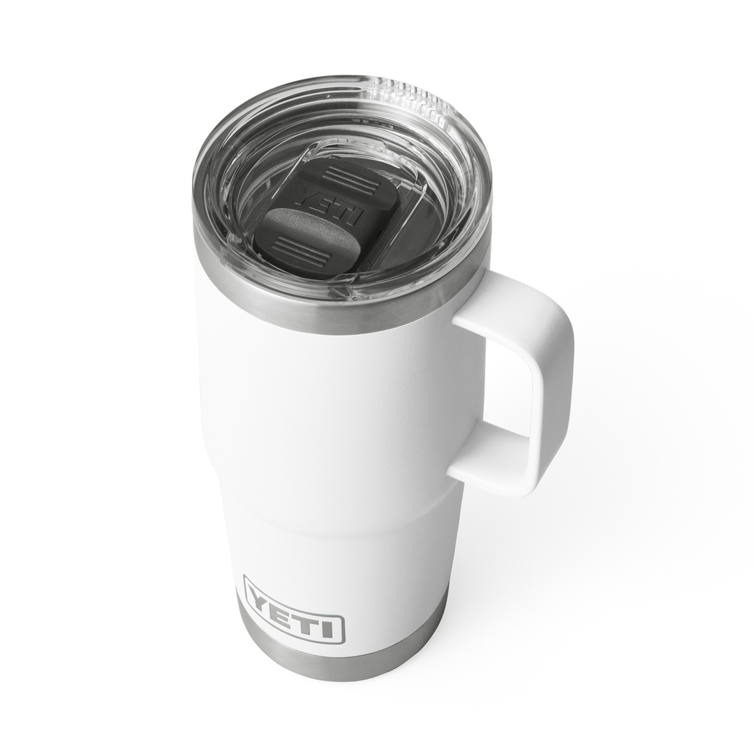Yeti Rambler 20oz Travel Mug - White 3 Yeti Rambler 20oz Travel Mug