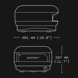 Gozney Arc Lite - Off-Black 11 Gozney Arc Lite - Off-Black - Chef-level performance, compact design for any space. <em><strong>FREE GIFT: – Arc Lite Cover </strong></em>