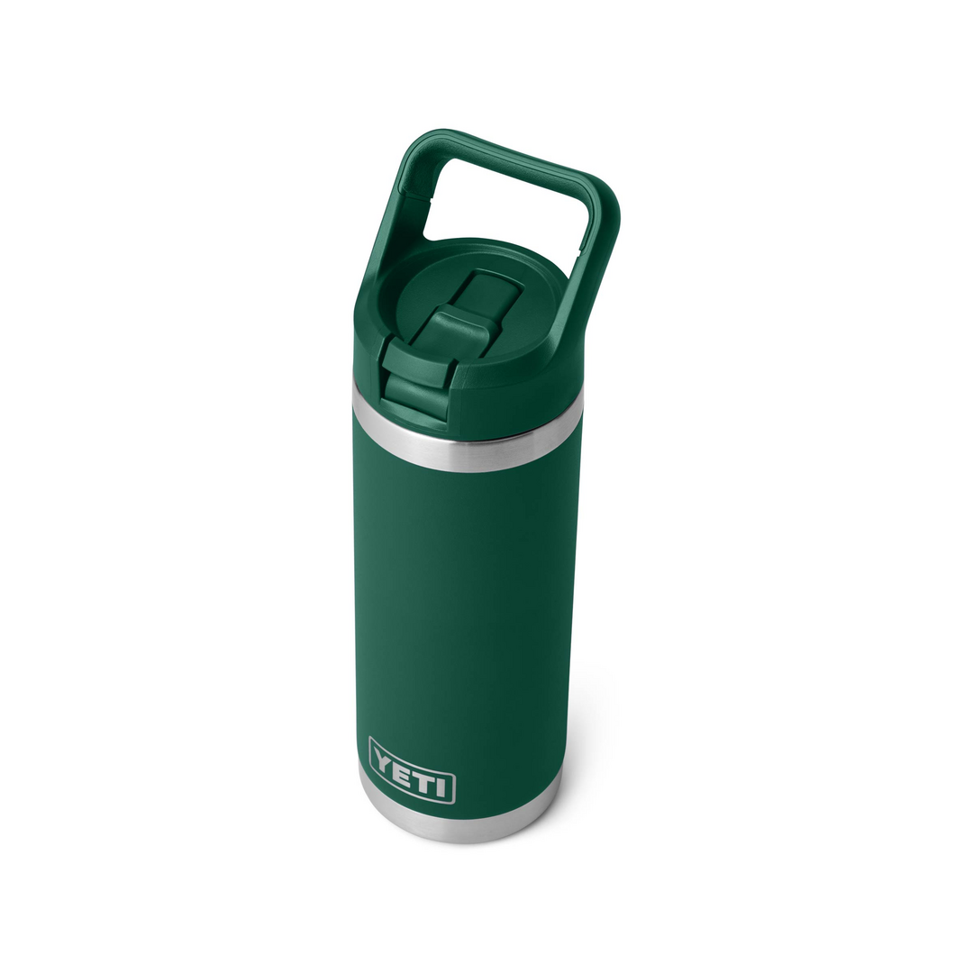 Yeti Rambler 18oz Colour Straw Bottle – Black Forest Green 5 Yeti Rambler 18oz Colour Straw Bottle
