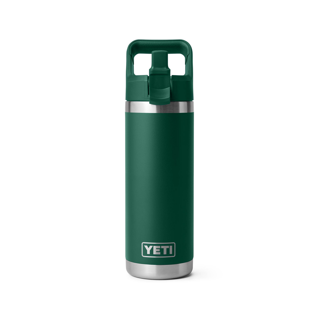 Yeti Rambler 18oz Colour Straw Bottle – Black Forest Green 2 Yeti Rambler 18oz Colour Straw Bottle