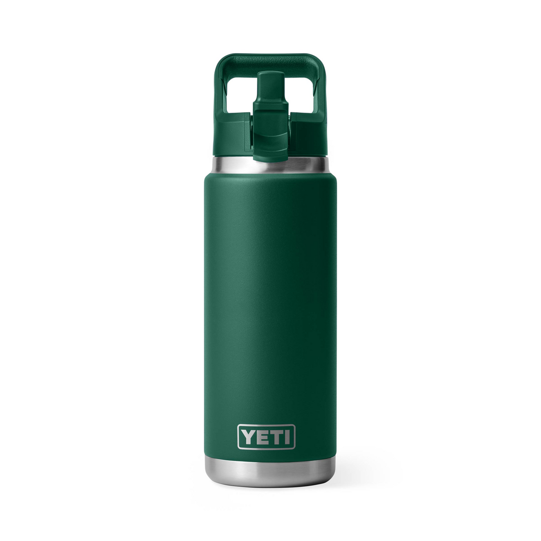 Yeti Rambler 26oz Colour Straw Bottle – Black Forest Green 3 Yeti Rambler 26oz Colour Straw Bottle