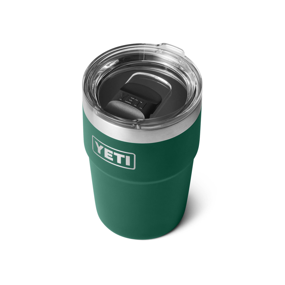 Yeti 16oz Stackable Cup - Black Forest Green 3 Yeti Rambler 16oz Stackable Cup